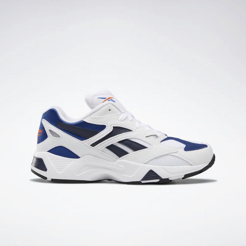 Tenisi Reebok Aztrek 96 Barbati Albi/Albastru Regal Romania ZG7400JA